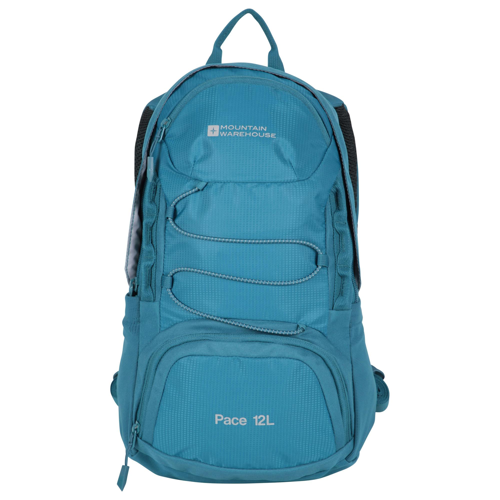 Mountain Warehouse Pace 12L Backpack - Teal - One Size - Teal