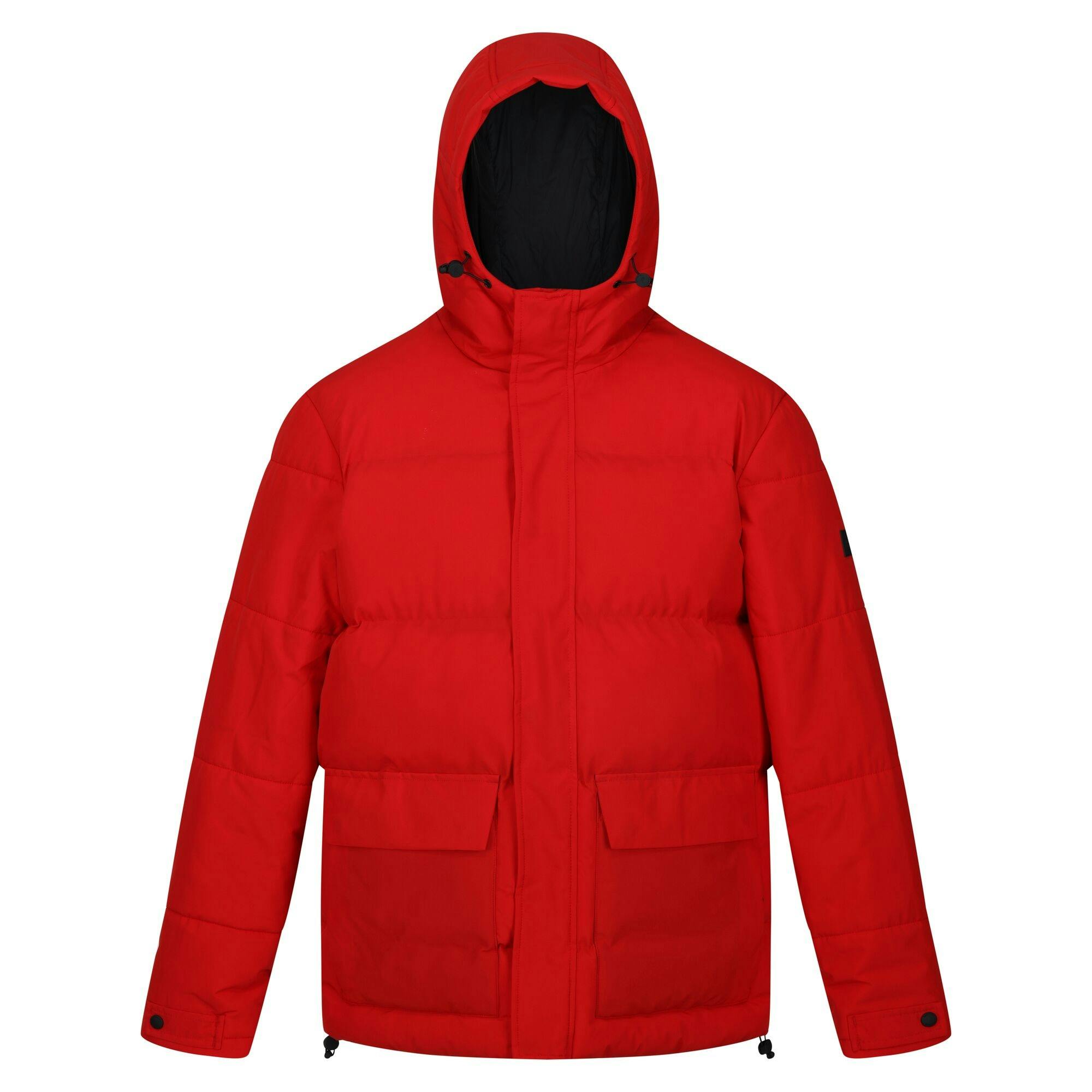 Regatta Men's Red Falkner Padded Jacket - Danger - Xxl - Danger - 100% Polyester