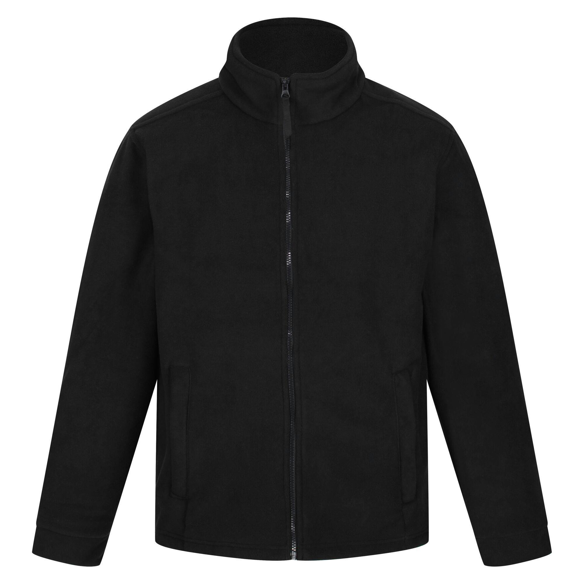 Regatta Men's Black Professional Thor 300 Full Zip Fleece Jacket - Xxxl - 100% Polyester