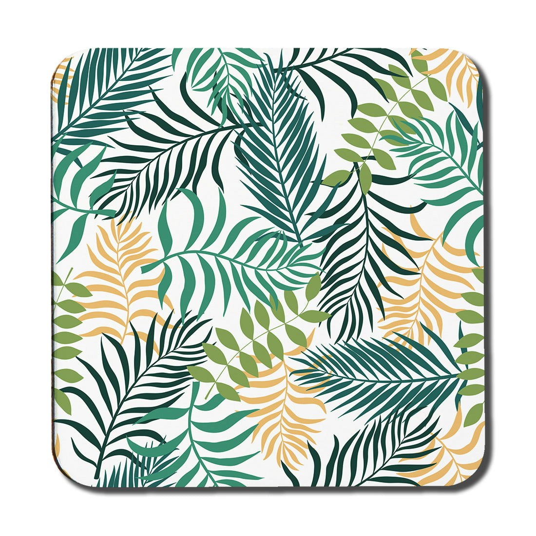 Benjamin Tate Design Tropical Palm Leaves (Coaster)
