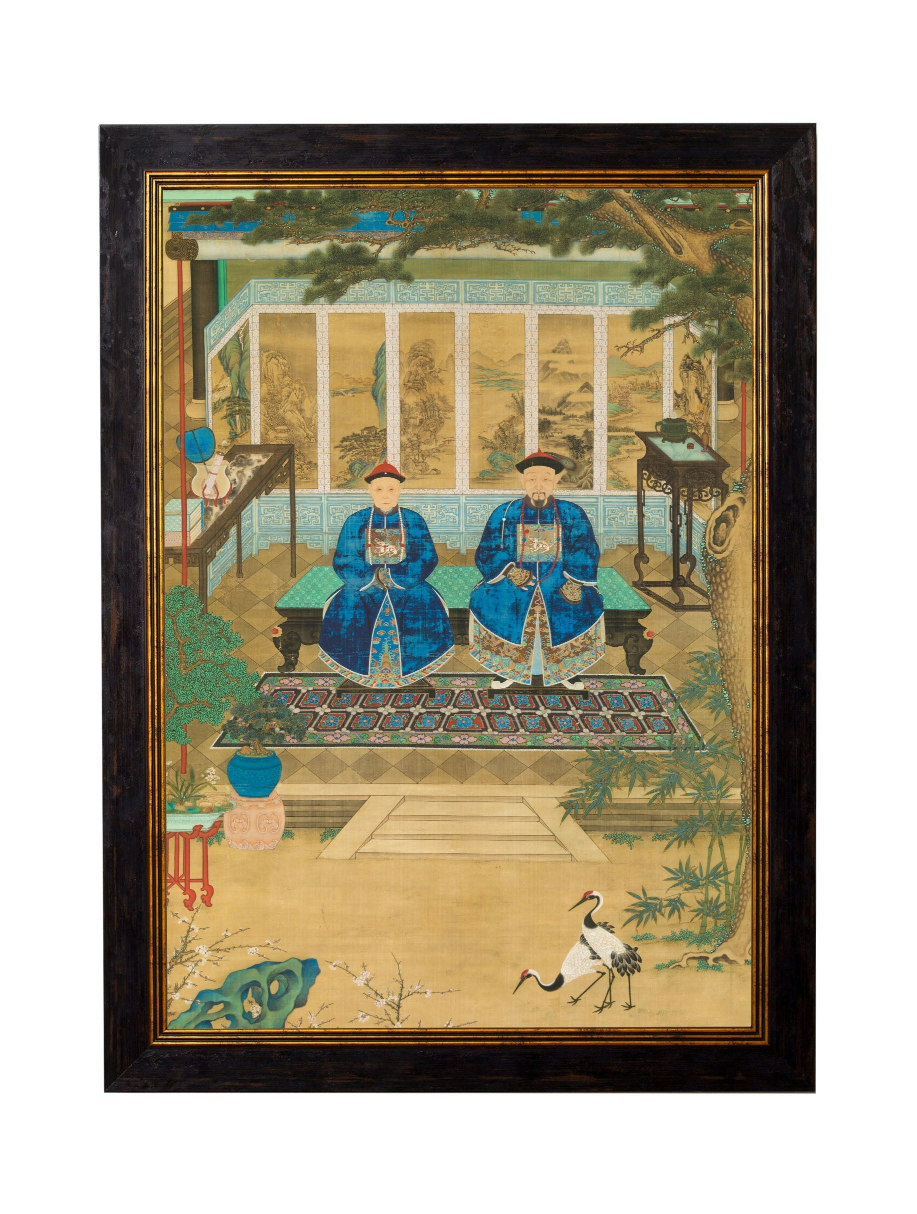 Rackhams Imperial Censor And His Wife - 38 X 50Cm - Oxford Slim