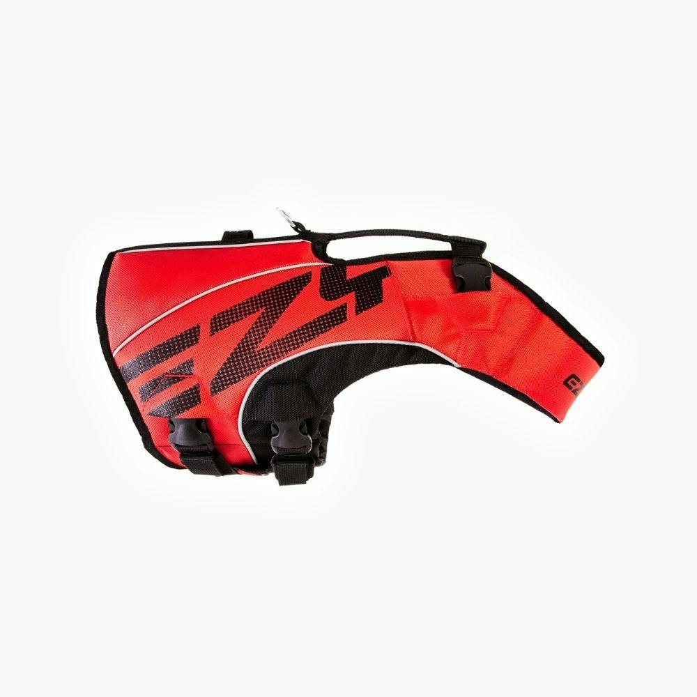 Ezydog Red Dfd X2 Boost Dog Life Jacket In - S