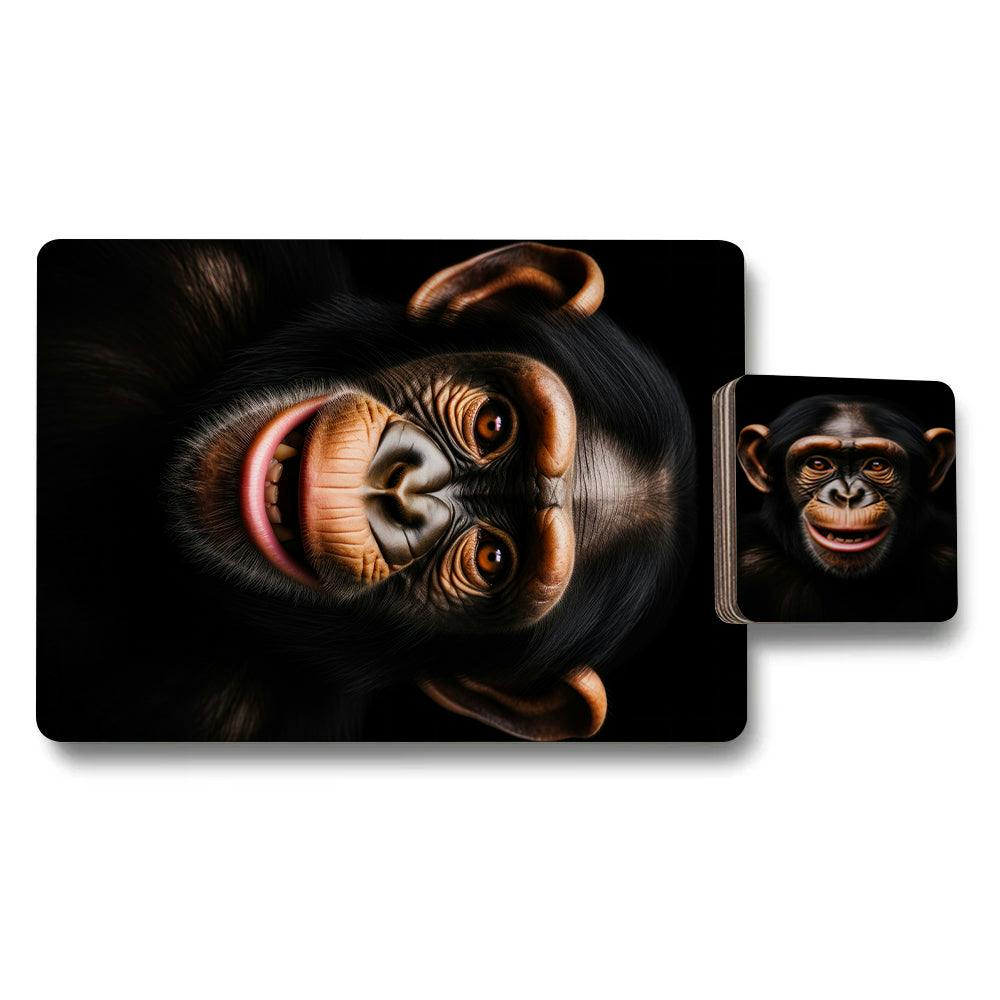 Rackhams Set Of 12 Placemats And Coasters With Designer Artwork 11X8 Inch