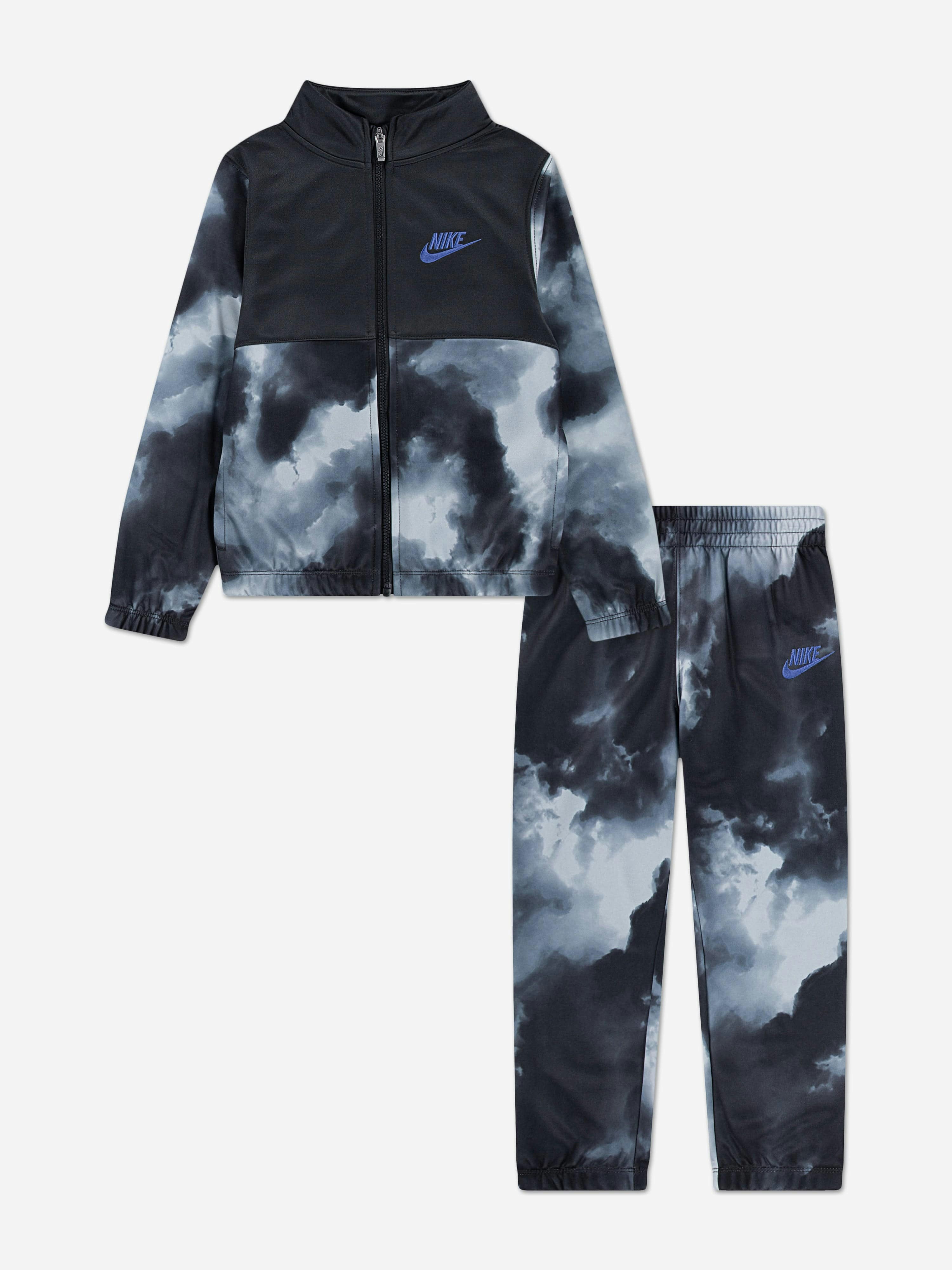 Nike Boys Grey Nsw Aop Propus Tracksuit In - 4 - 5 Yrs