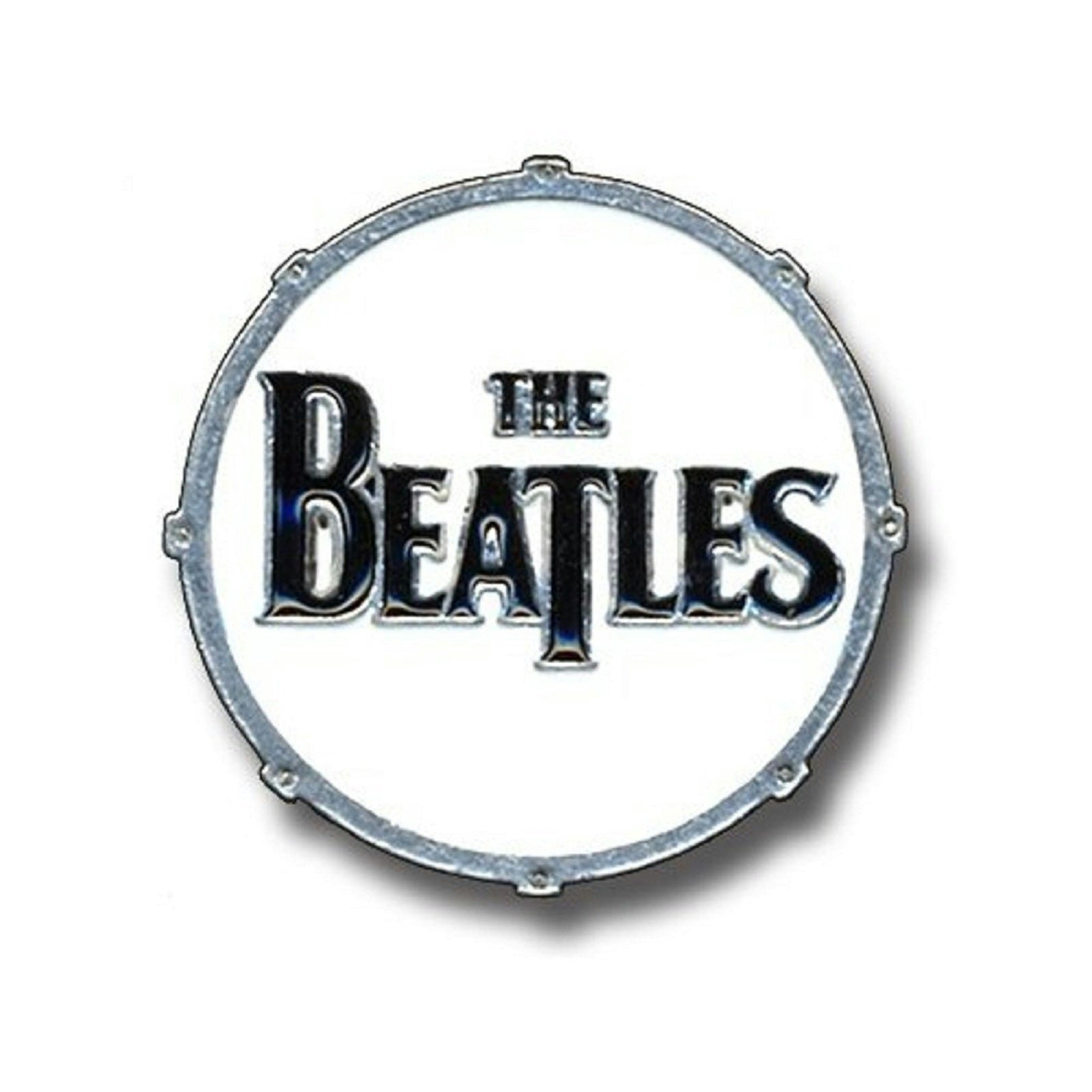 Paradiso Clothing The Beatles Large Drum Logo Pin Badge