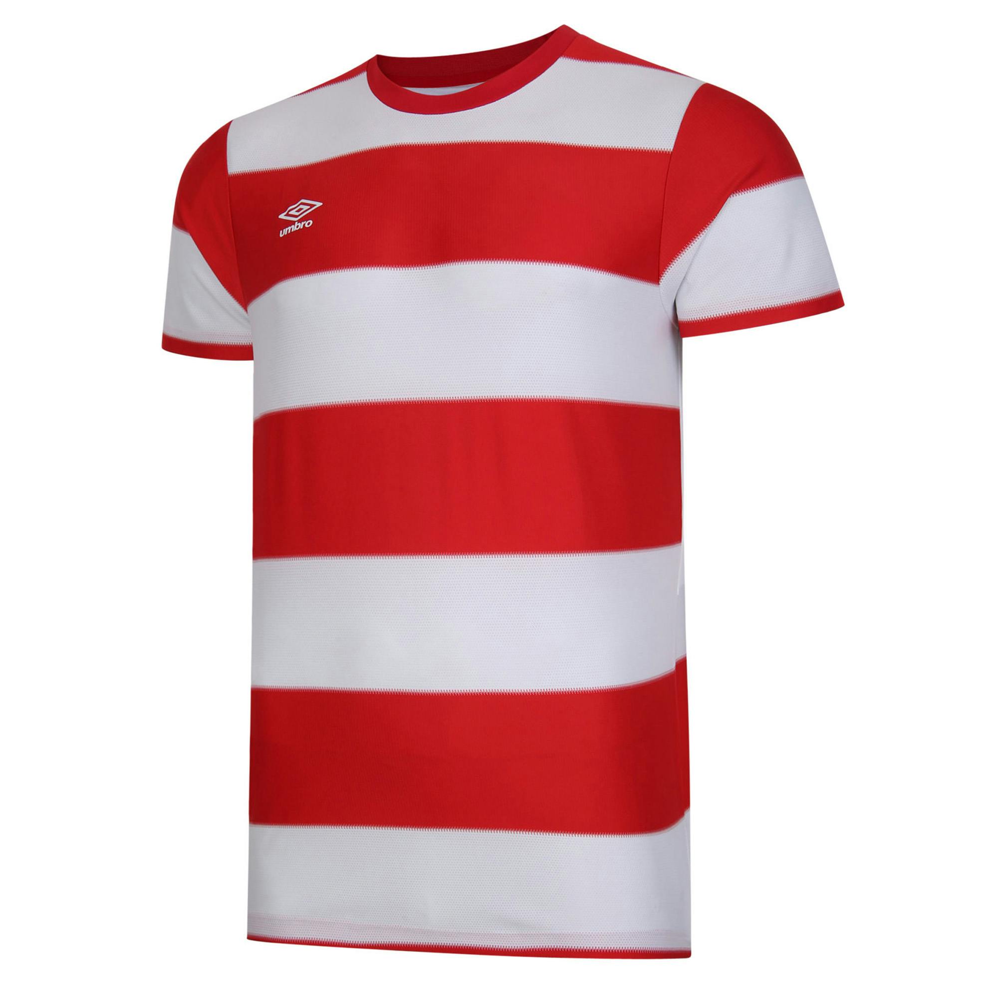Umbro Men's White Triumph Jersey - Vermillion/ - Vermillion/ - Xxl - 100% Polyester