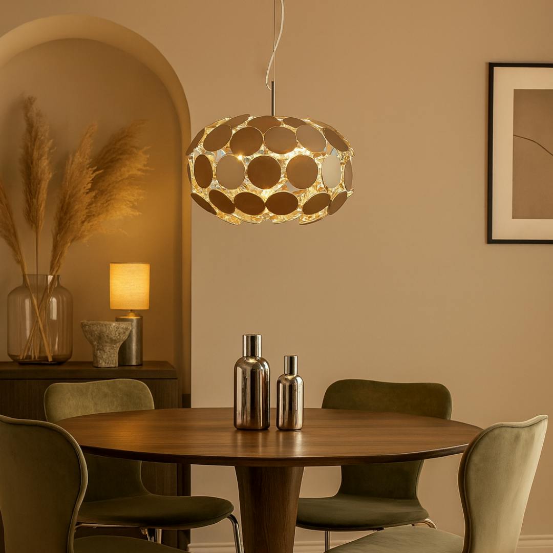 Pagazzi Lighting Light Pagazzi Ing Jolie Oval Putty Pendant