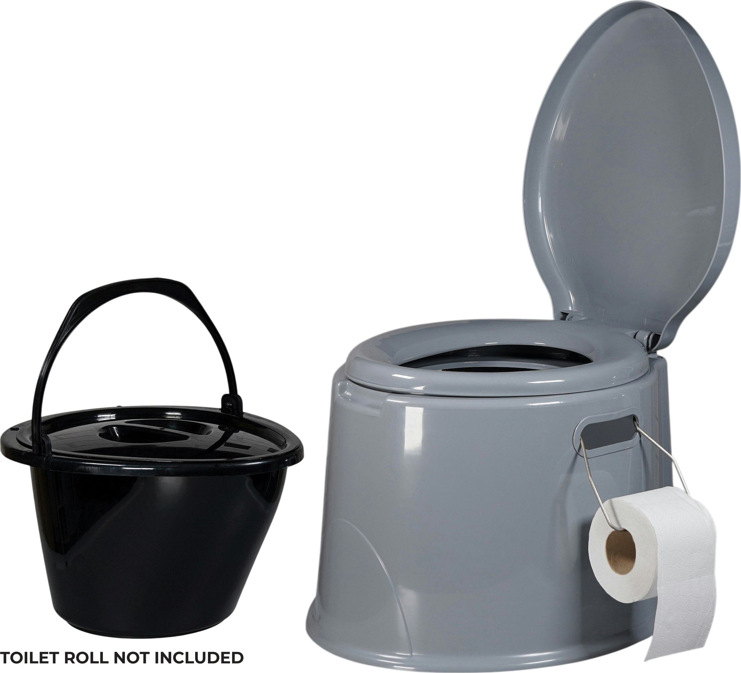 Aidapt Grey Portable Toilet In - Image 3