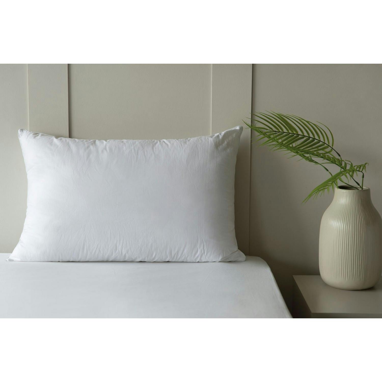 Belledorm White Australian Wool Pillow - 75Cm X 48Cm - 100% Mixed