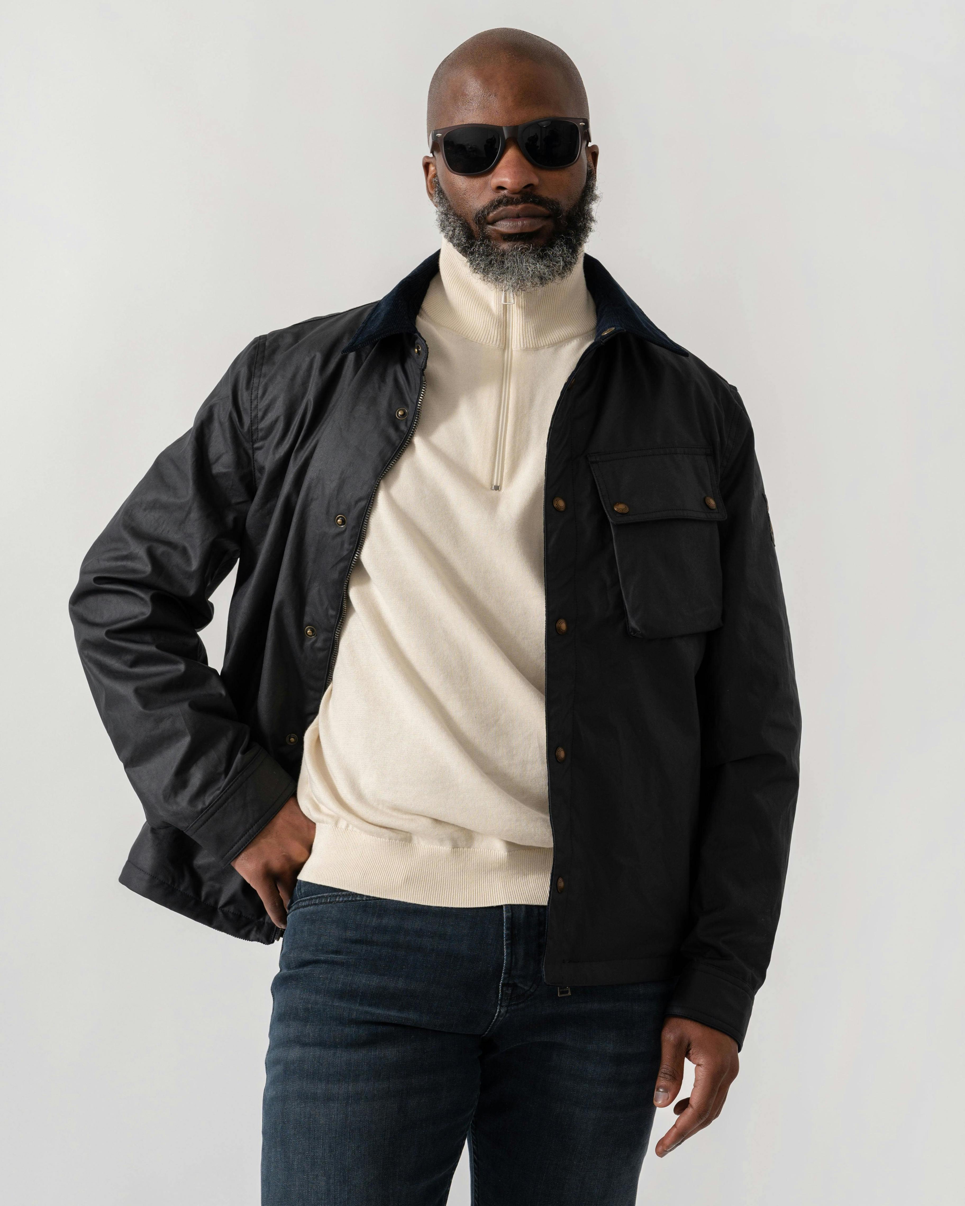 Belstaff Men's Dark Ground Jacket - Navy - Navy - M