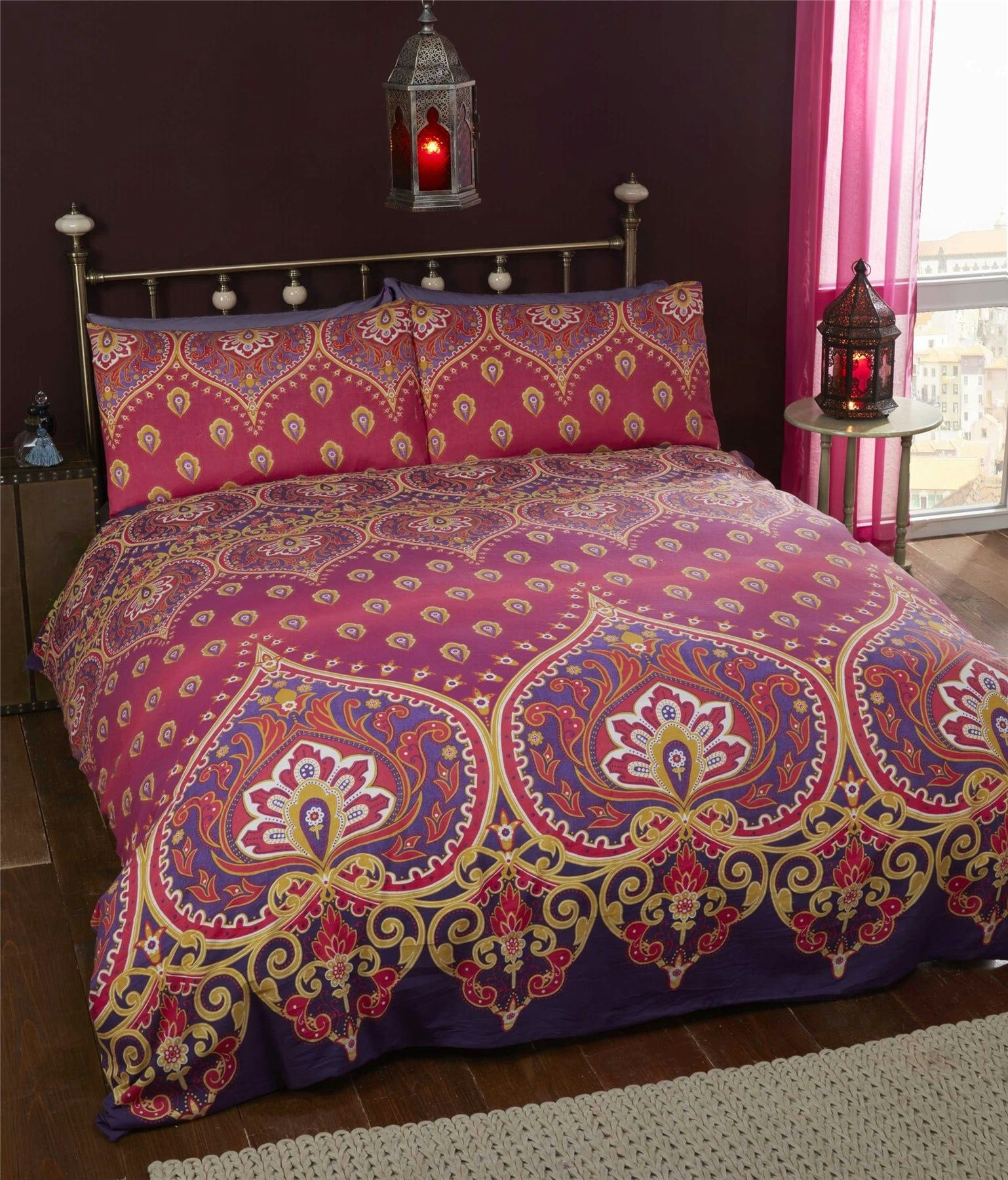 Homespace Direct Red Zoro Duvet Cover Set - Double