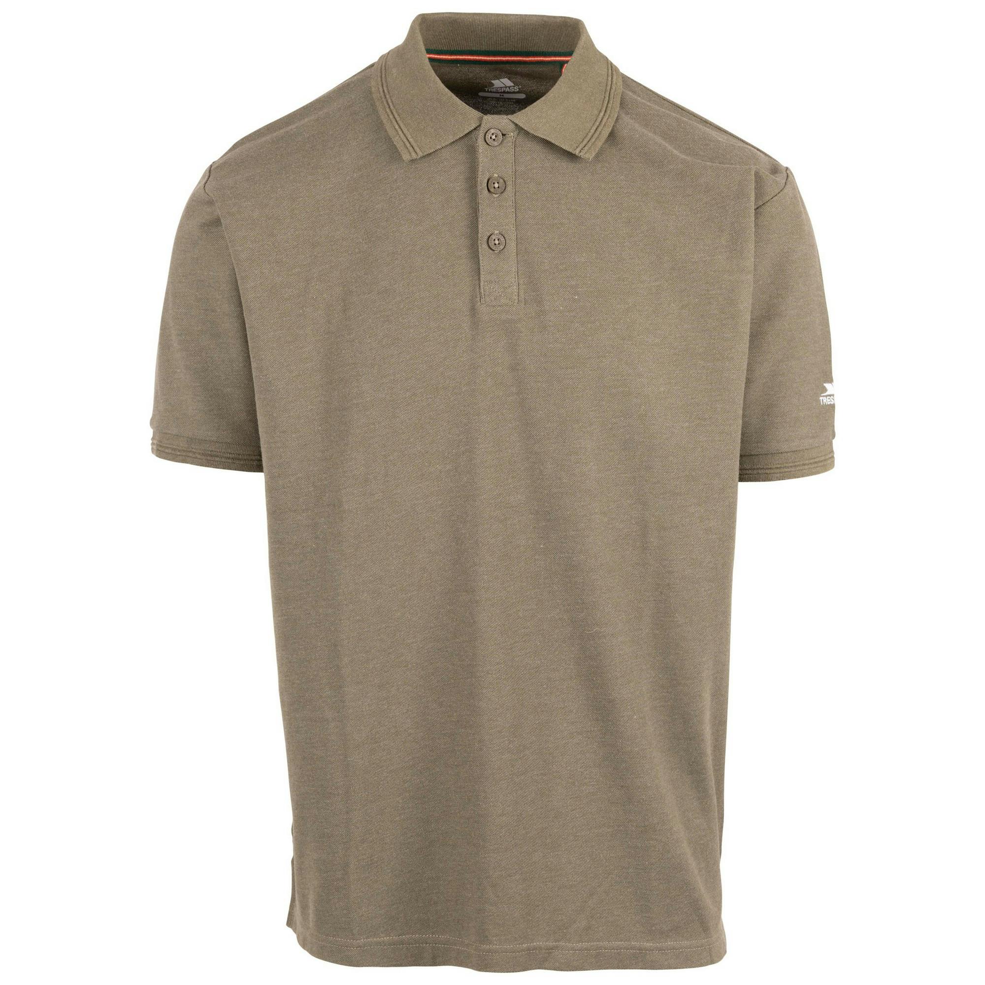 Trespass Men's Brave Polo Shirt - Herb - S - Herb - 60% Cotton/40% Polyester