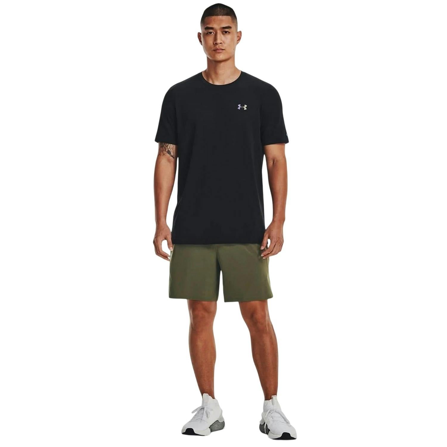 Under Armour Men's Black Vanish Elite Seamless T-Shirt - S - 52% Nylon/48% Polyester