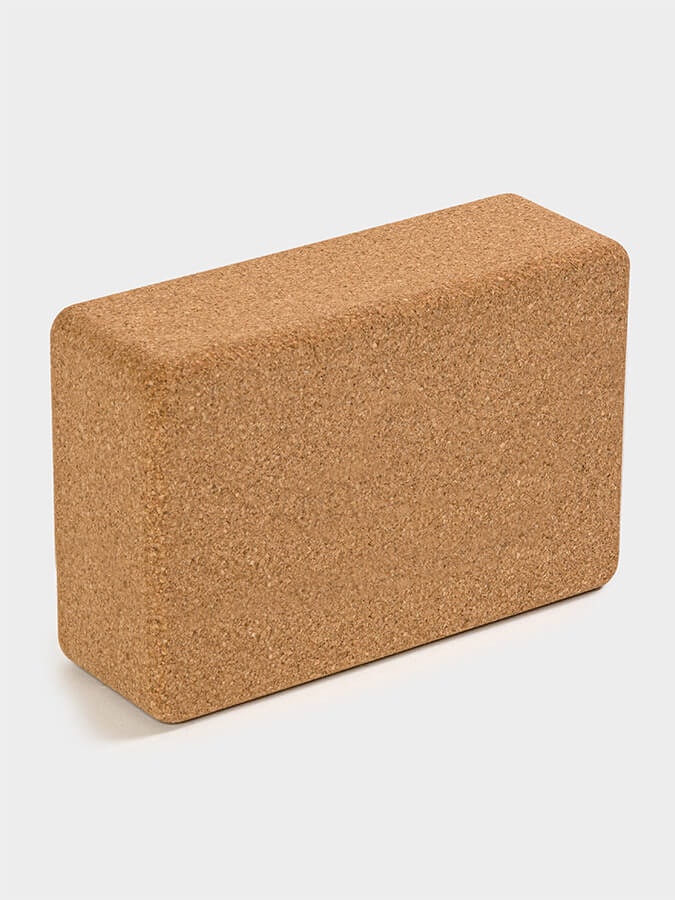 Yoga Studio The Comfortable Large Cork Yoga Block Brick ()
