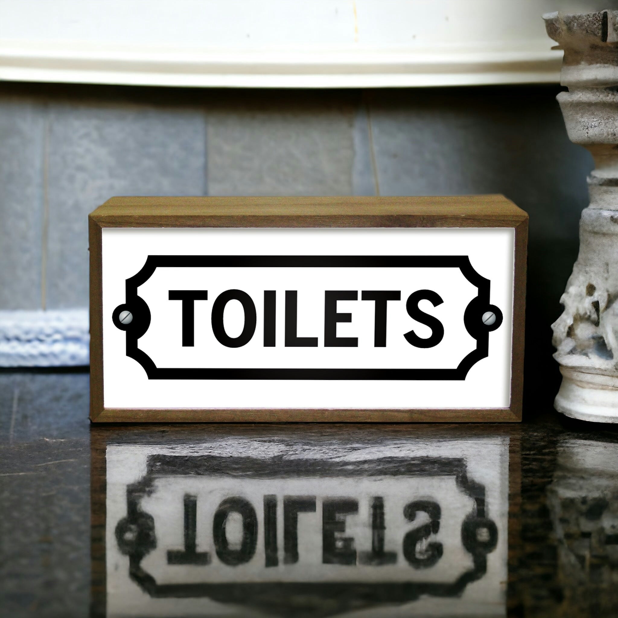 Echo Three Light Cool Sign Boxes (Toilets) - Image 3