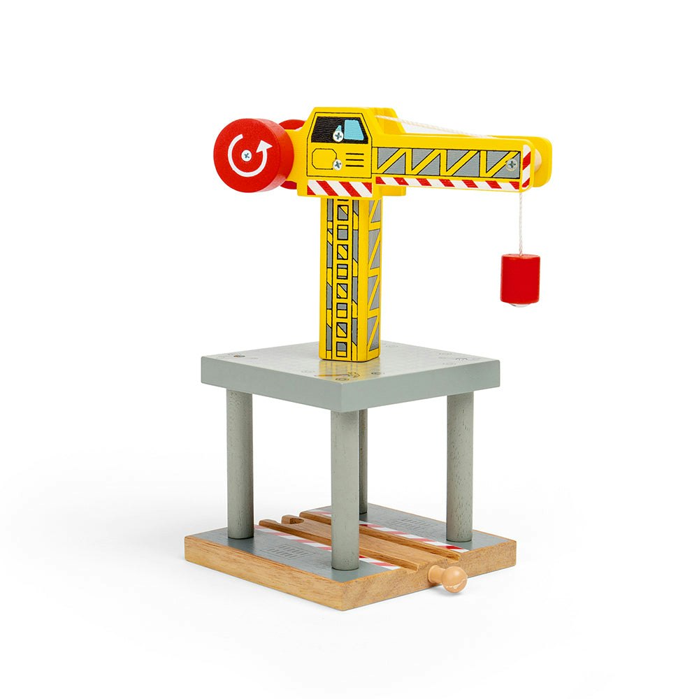 Bigjigs Rail Yellow Big Crane