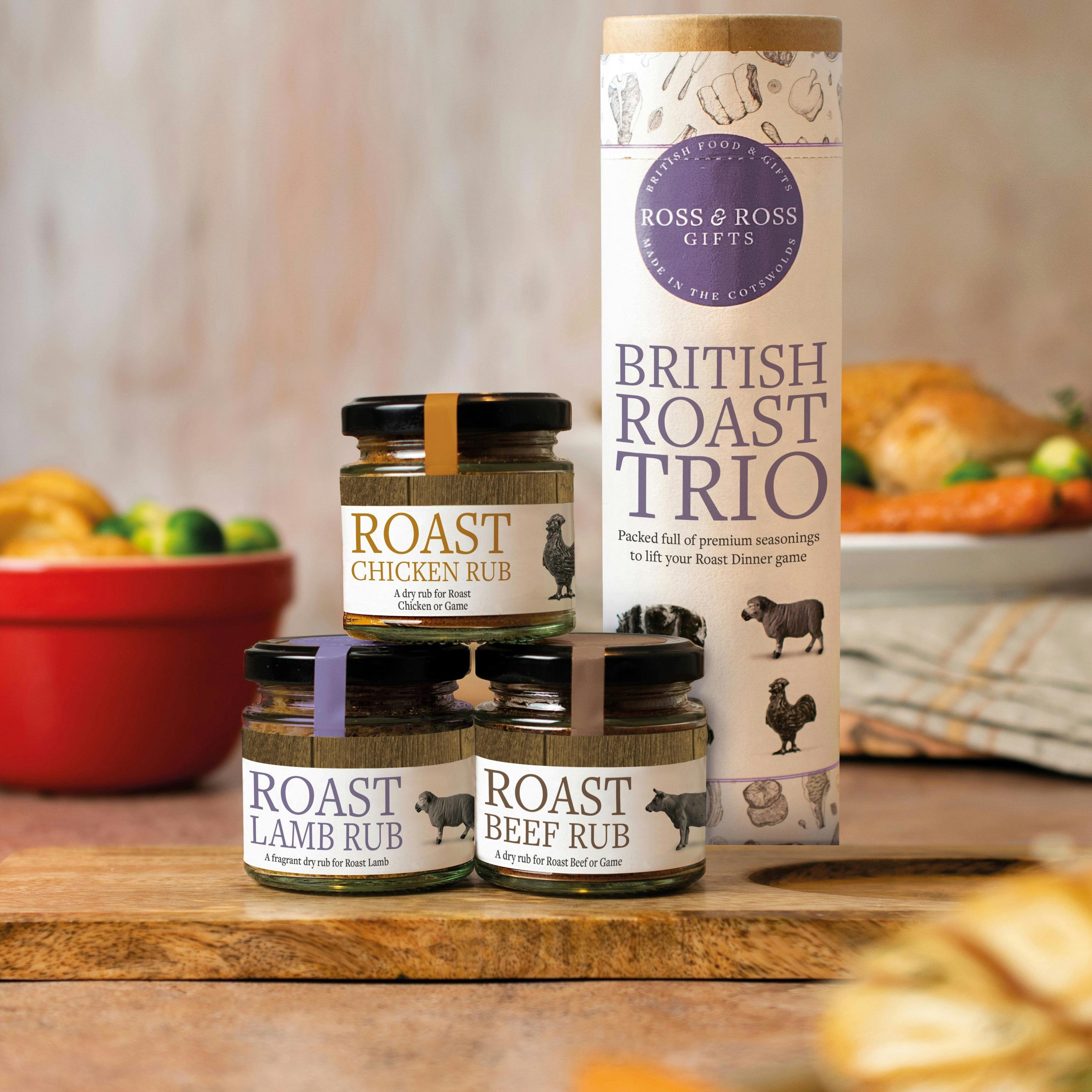 Ross & Ross Gifts British Roast Dinner Trio