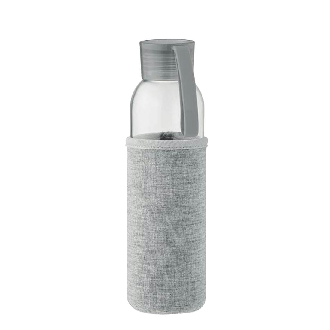 Midocean Grey Ebor Recycled Glass 500Ml Bottle - One Size