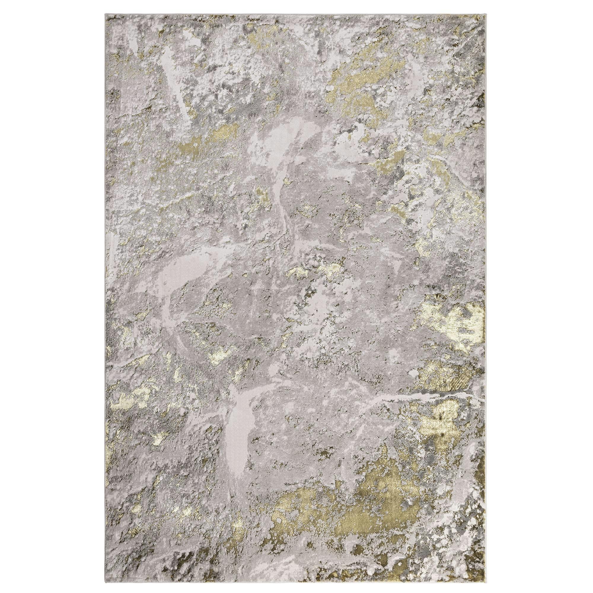 Rackhams White Aurora Au06 Lustre Rug - 120X170cm