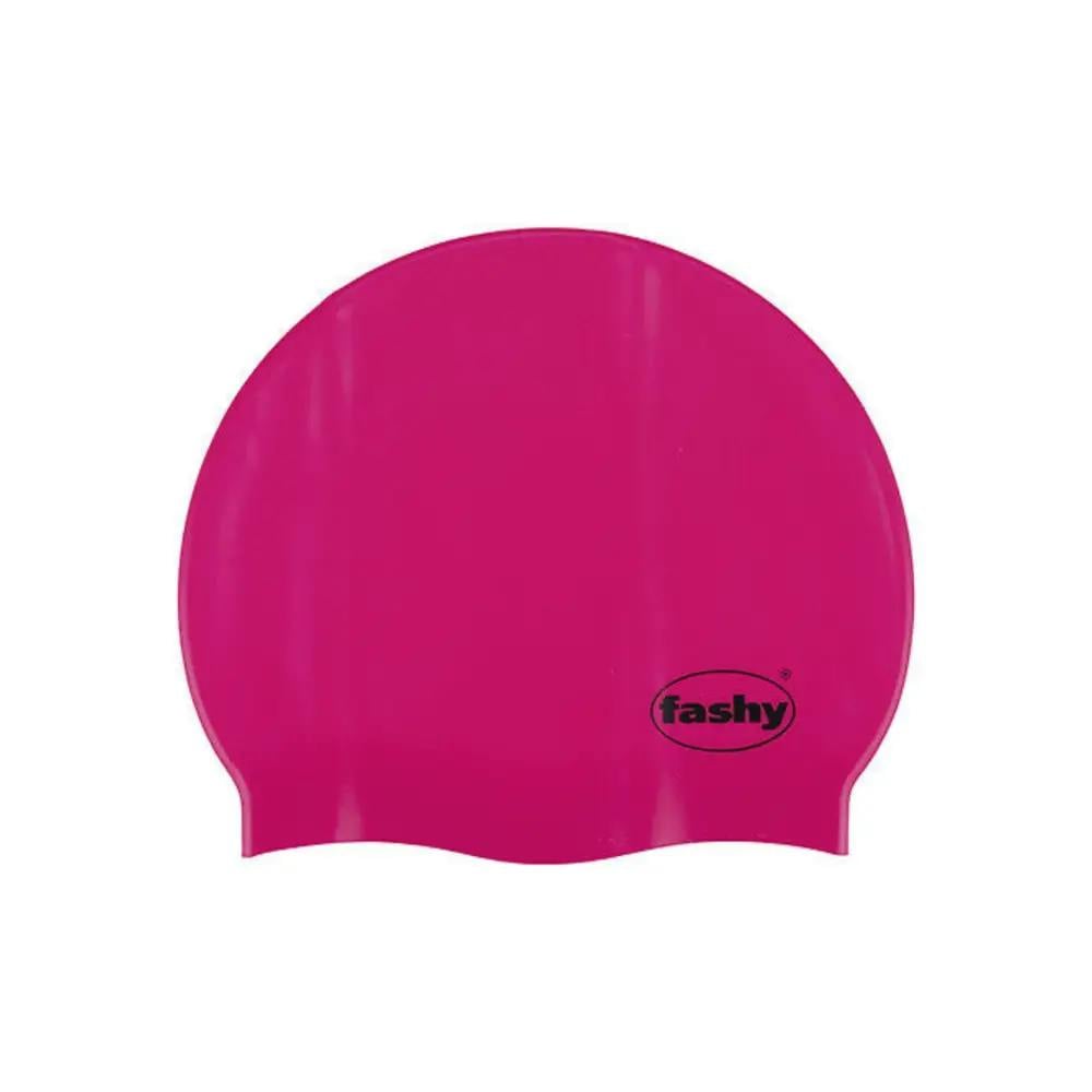 Fashy Pink Silicone Adult Swim Cap
