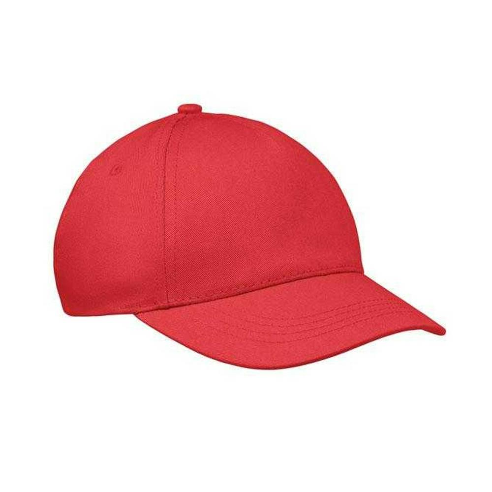 Midocean Red Kids Buzz Kids Baseball Cap - 54Cm - 100% Mixed