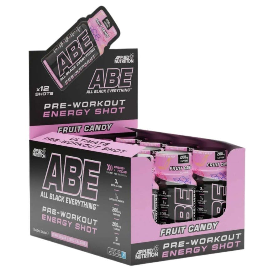 Applied Nutrition Abe Ultimate Pre Workout Shots (12 X 60Ml) - Fruit Candy - Pack of 12 - Image 6
