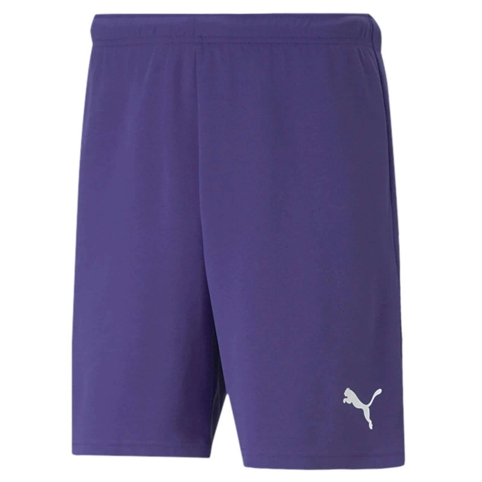 Puma Men's Purple Teamrise Shorts Football Drycell 704942 - 3XL