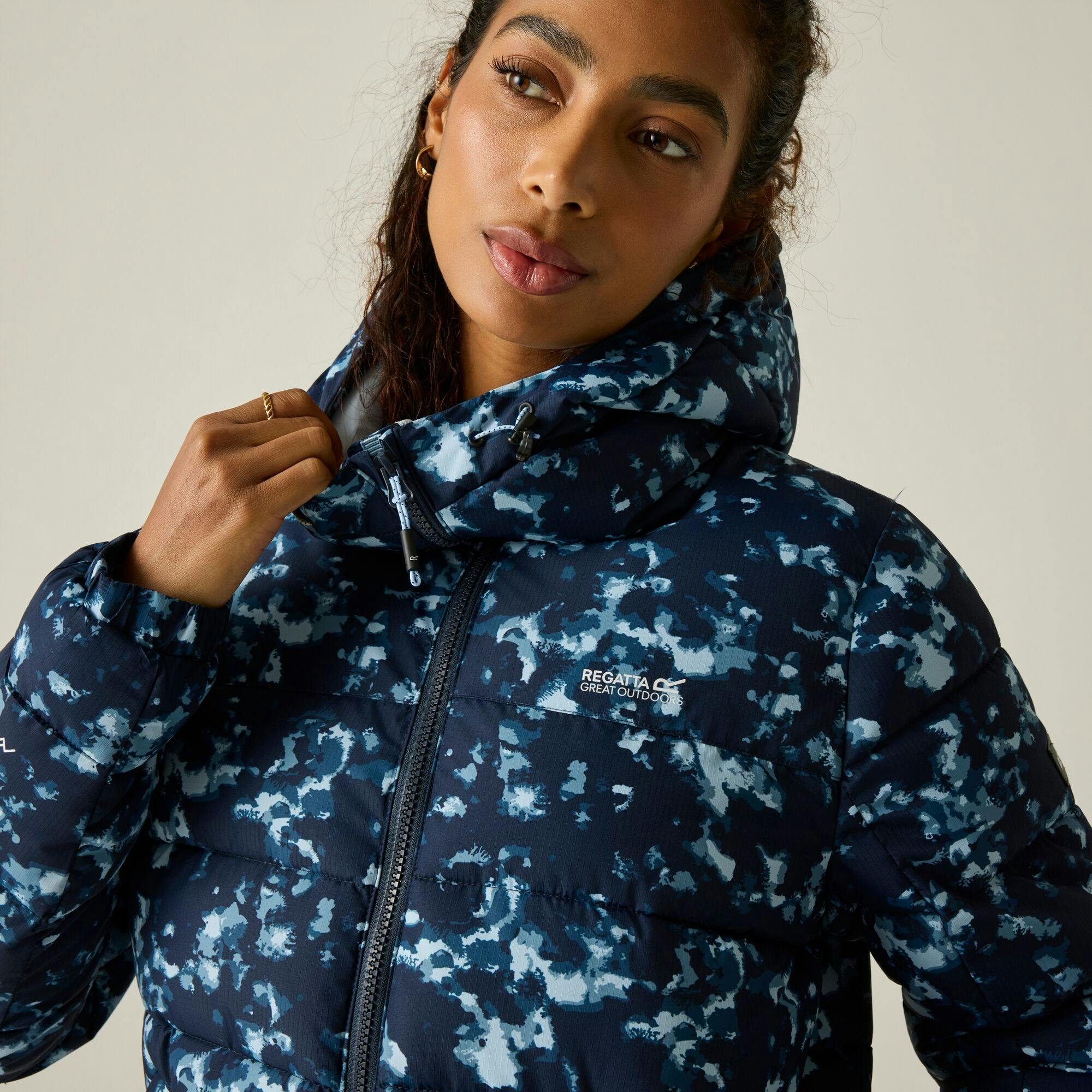 Regatta Women's Aldthorn Quilted Jacket - Navy - 12 Uk - Navy - 100% Recycled Polyester