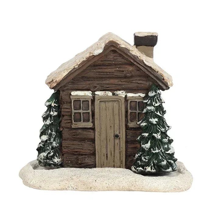 Rackhams Log Cabin Incense Cone Burner