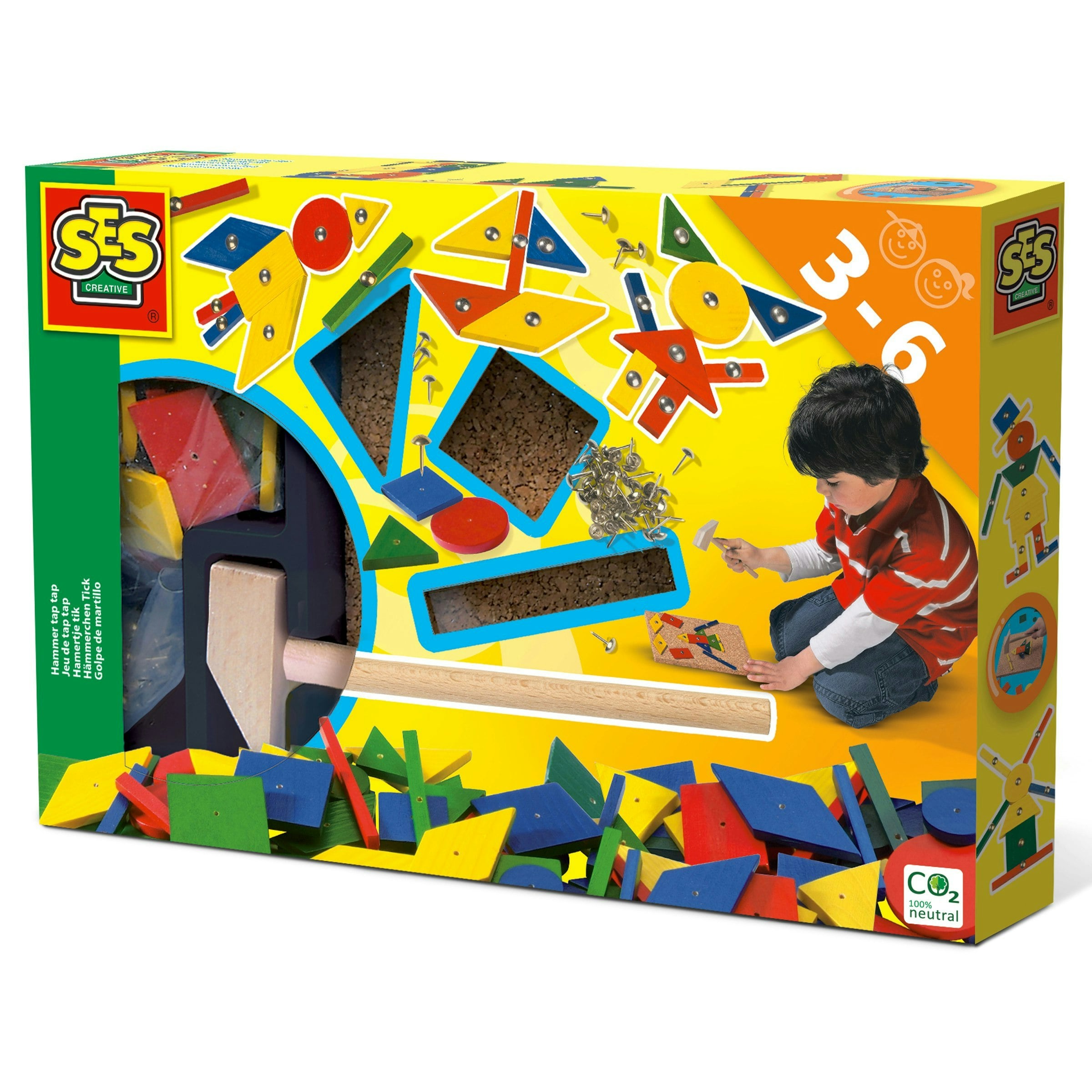 SES Creative Hammer Tic - Creative Toy - Multi-colour - Image 5