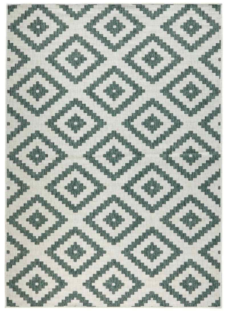 Hanse Home Green Malta Reversible Indoor-Outdoor Rug - 200X290 Cm