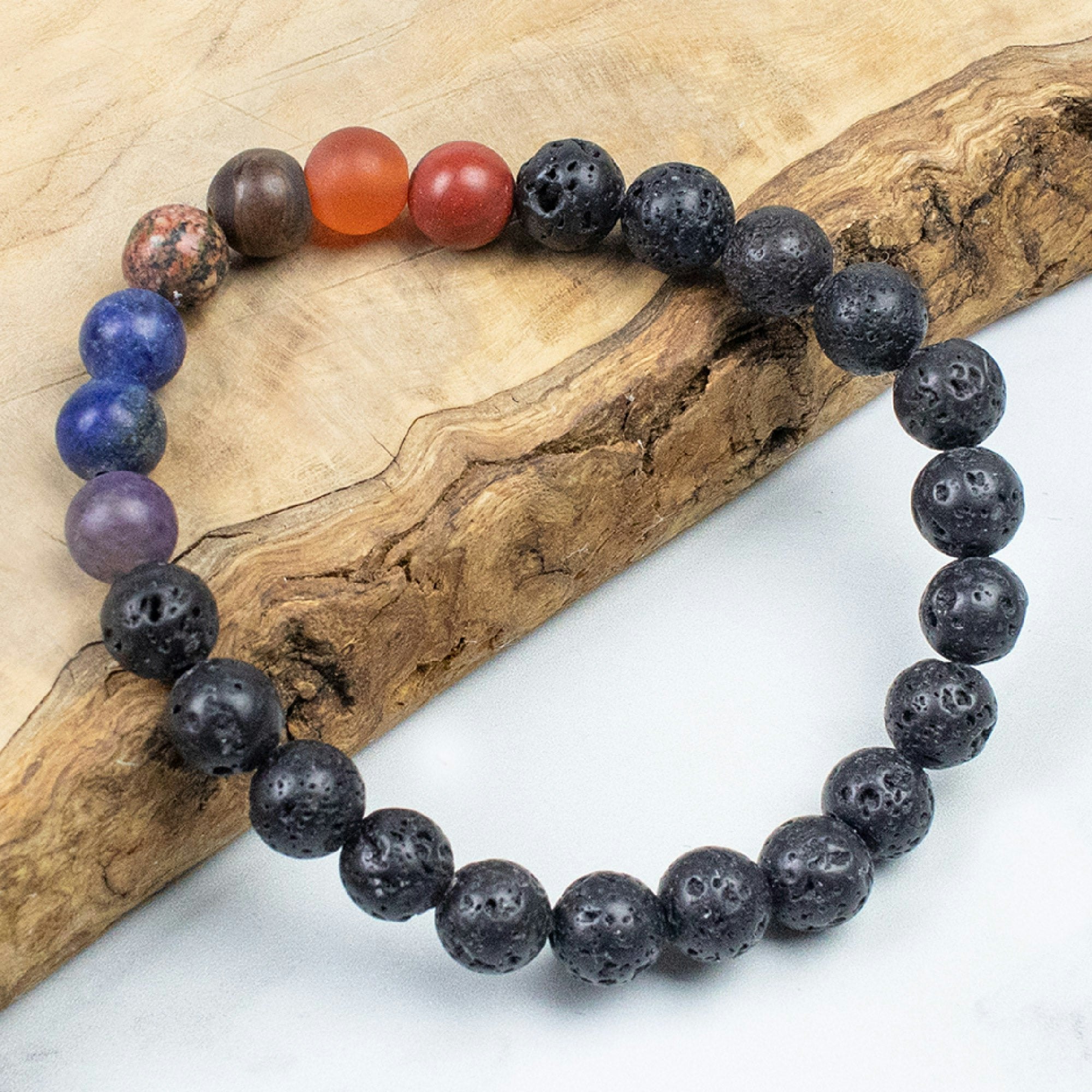 Myga Bead, Stone & Crystal Bracelets Bracelet - Strength
