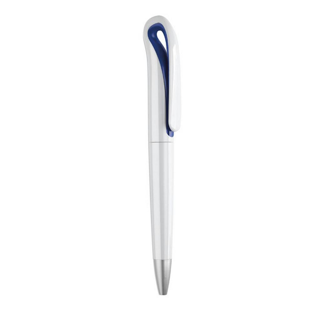 Rackhams Blue Whiteswan Ballpoint Pen - 14.5Cm X 1.2Cm