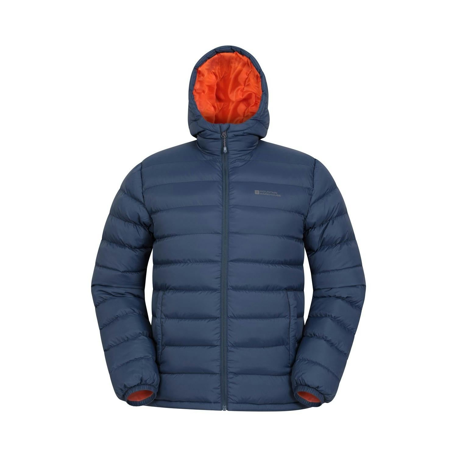 Mountain Warehouse Men's Seasons Ii Padded Jacket - Navy - Xs - Navy - 100% Nylon