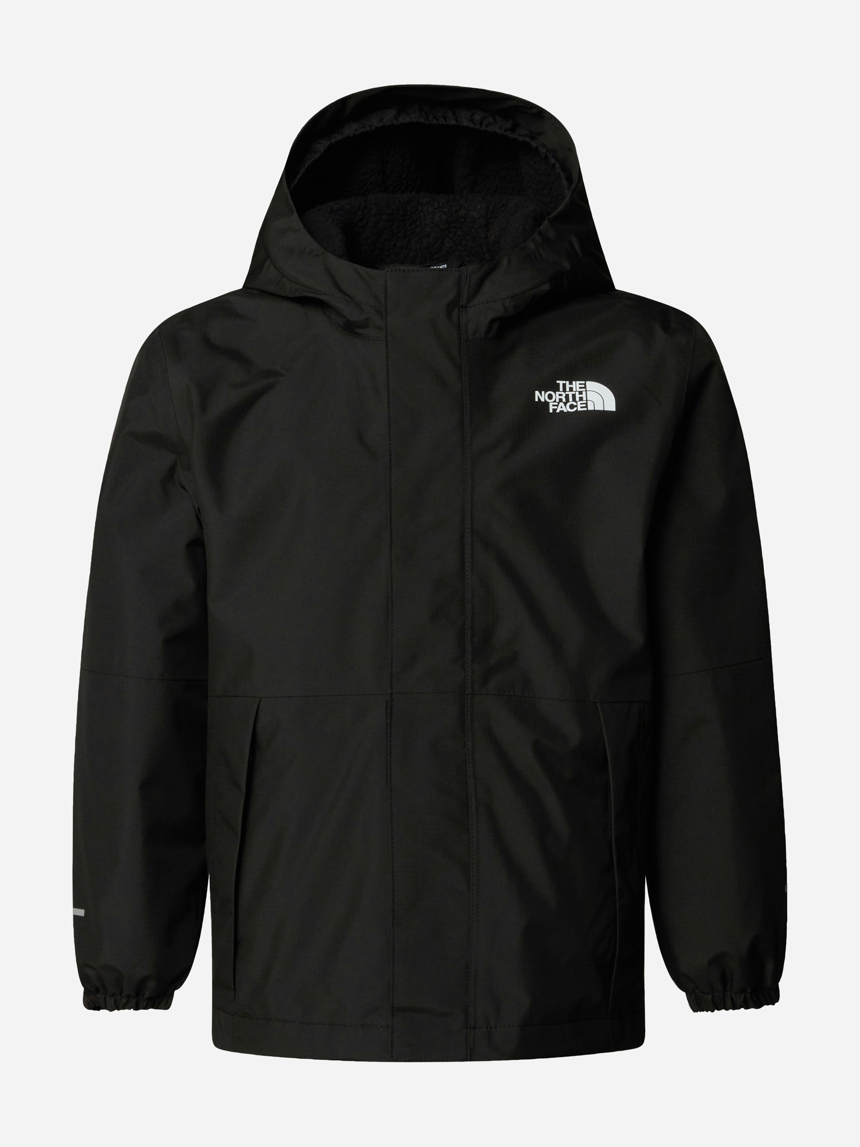 The North Face Black Kids Warm Antora Rain Jacket In - 7 Yrs
