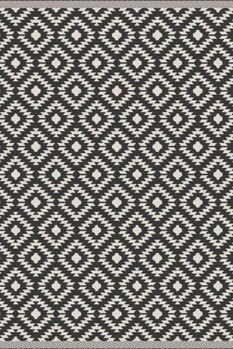 Rackhams Black County Genesis Rug – Indoor & Outdoor - 200X290 Cm