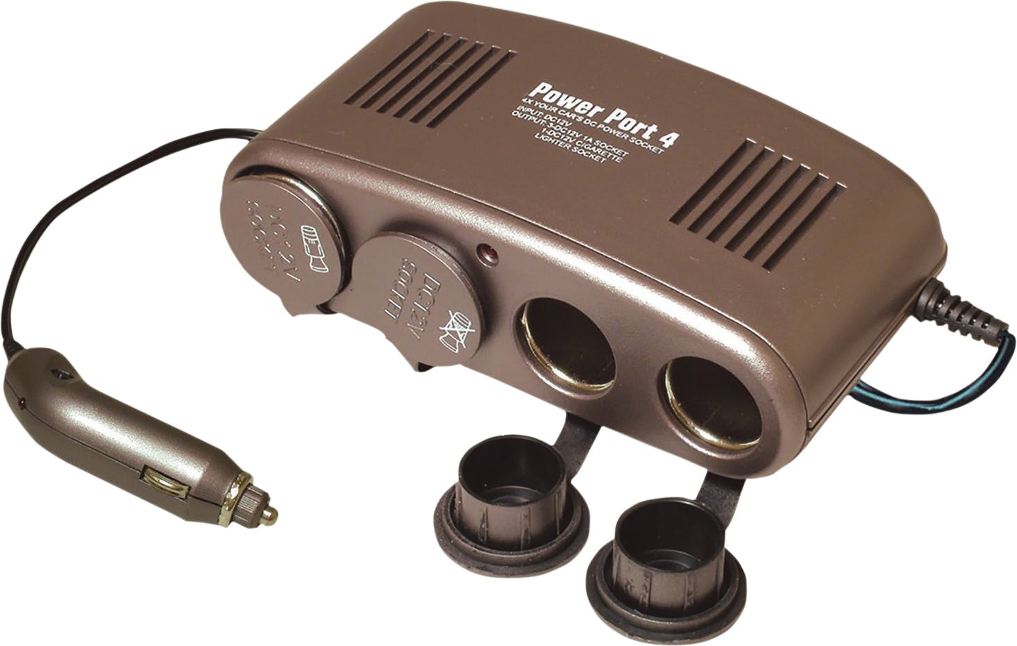 St Helens 4 Way Cigar Socket Adaptor