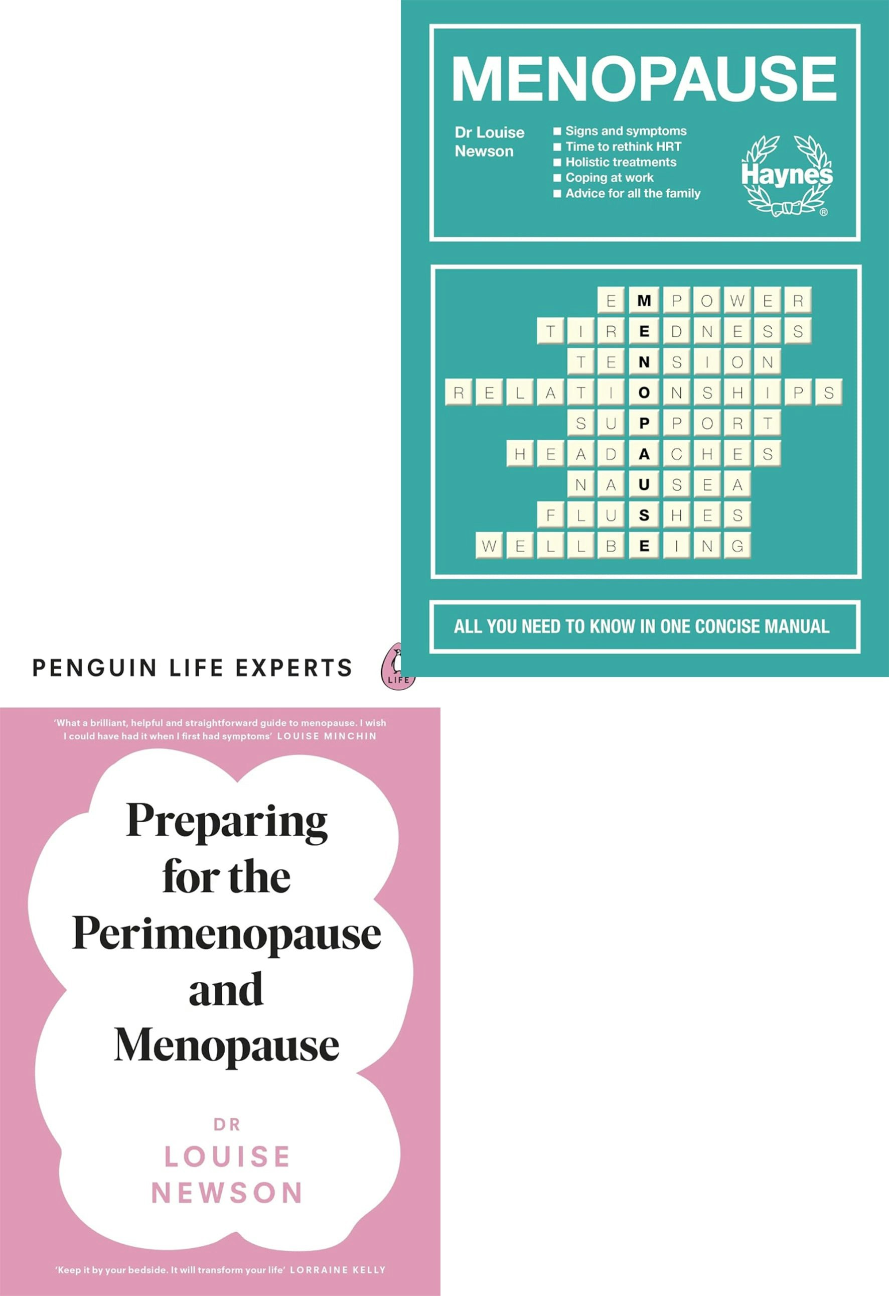Books4people Women's Menopause: All You Need To Know In One Concise Manual(Hardback), Preparing For The Perimenopause And Menopause 2 Books Collection Set