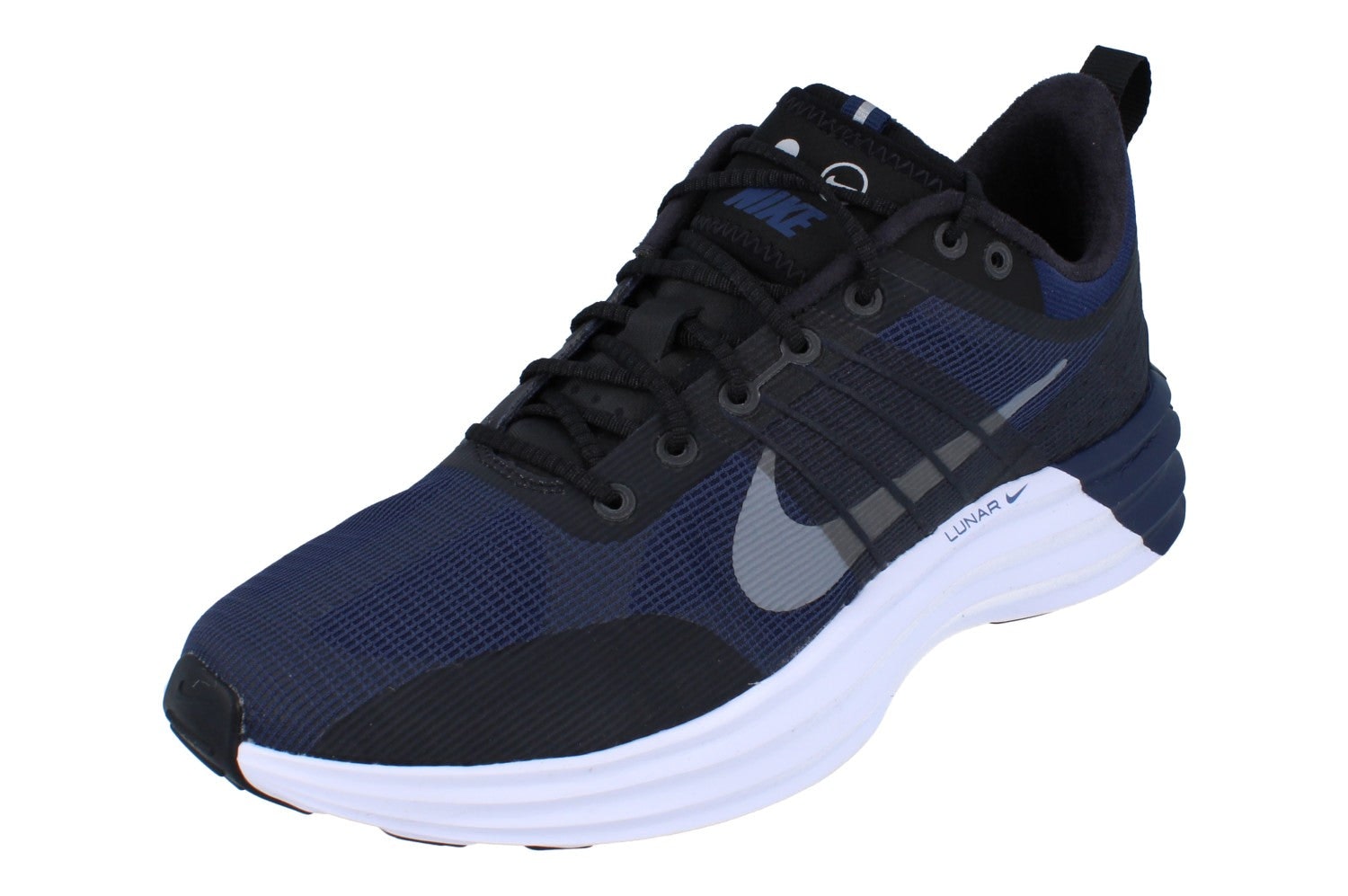 Nike Men's Black/Silver/Dark Lunar Roam Hm0713 001 - Uk 8.5 | Us 9.5 | Eu 43