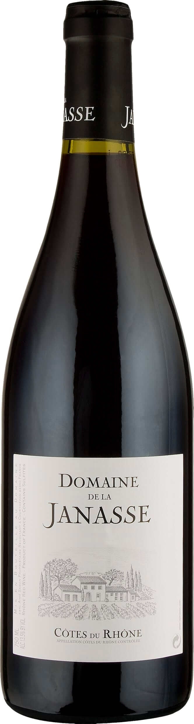 Various Wine Red Domaine De La Janasse Cotes Du Rhone Rouge 2023 75Cl - Pack Of 6