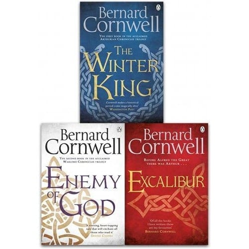 Penguin Dark Bernard Cornwell Warlord Chronicles Collection 3 Books Set