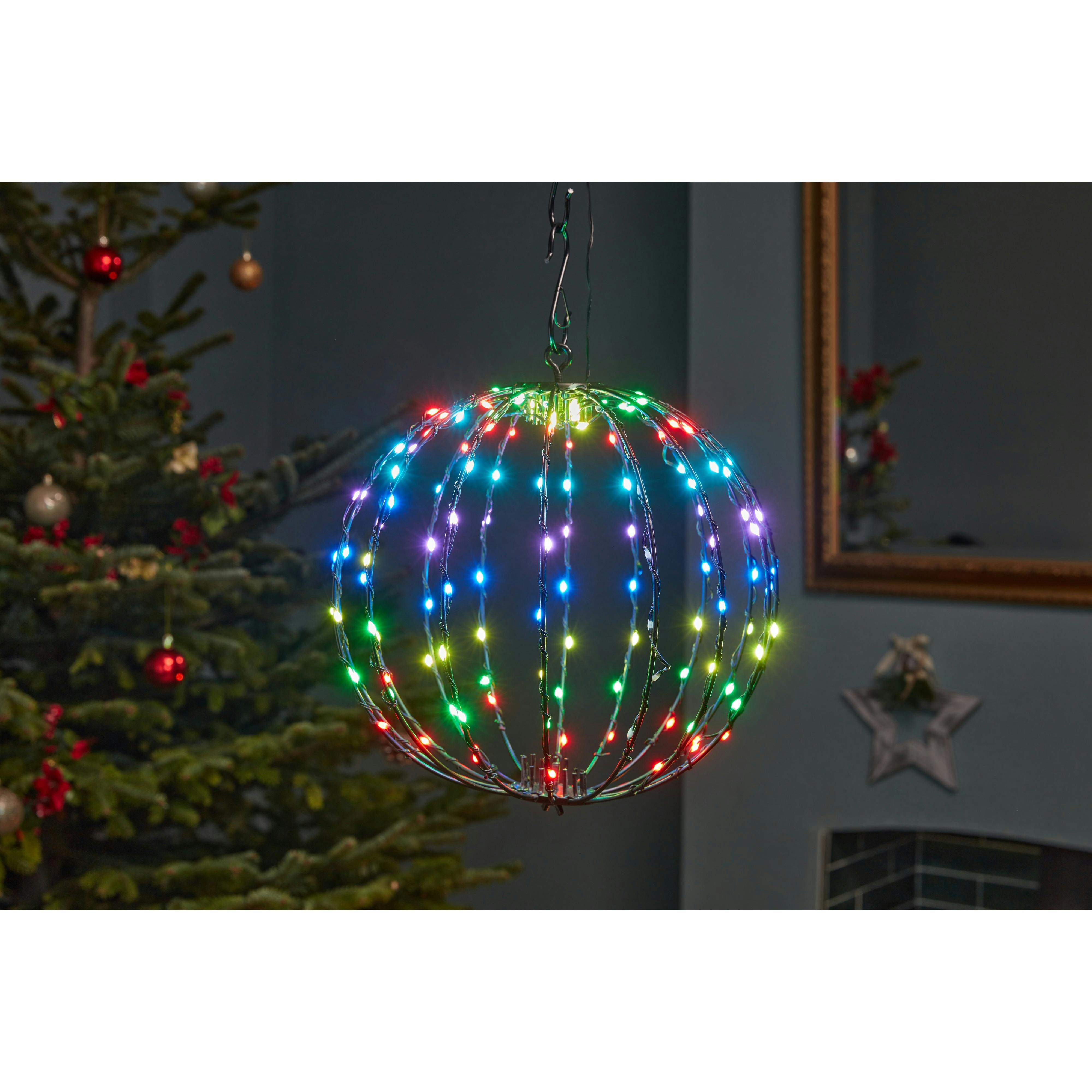 Mysmartbuy Dark/Light 240 Led Twinkling Orb Colour Changing 40Cm Lv - One Size