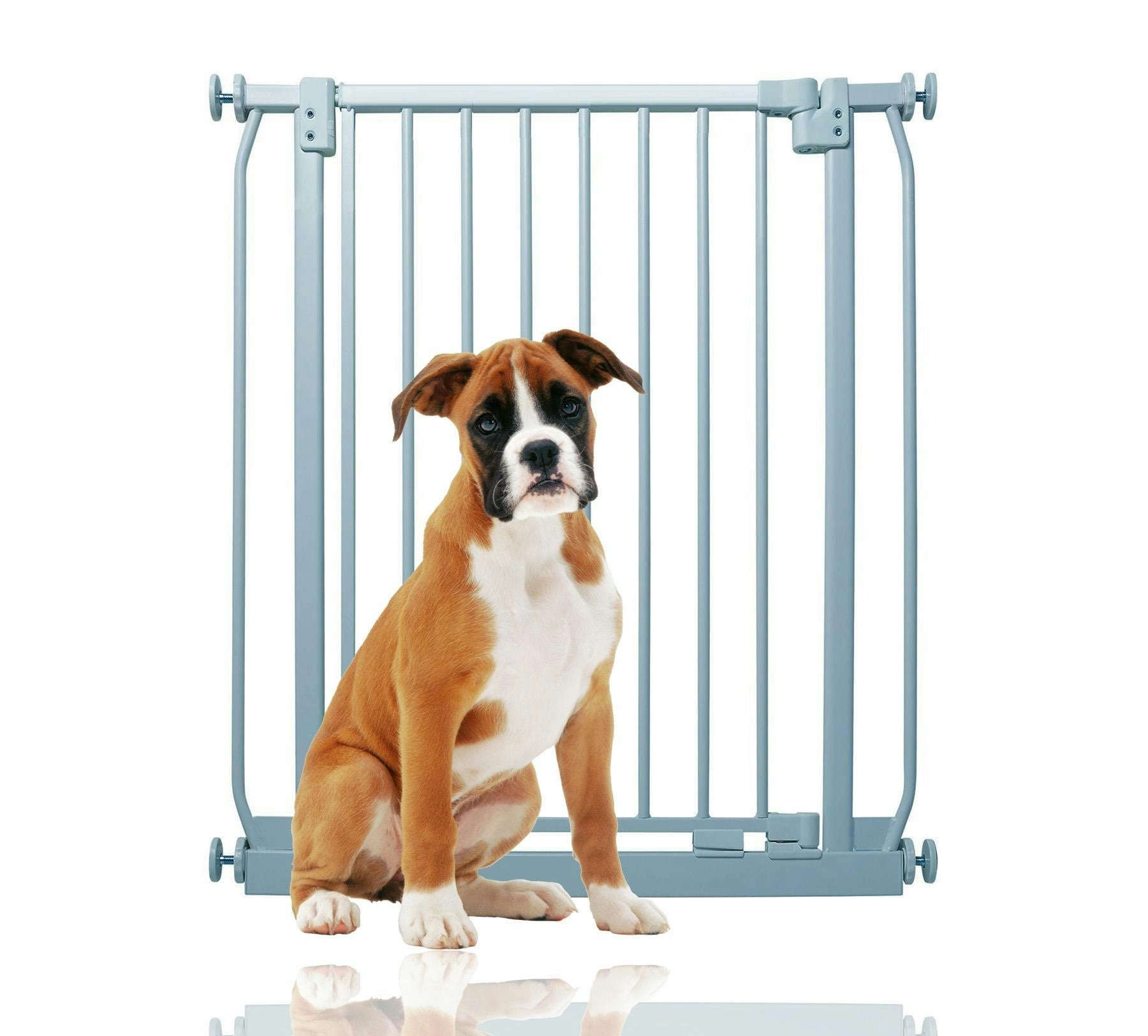 Bettacare Elite Pressure Fit Dog Gate - Narrow - Grey - 65.5cm - Image 2