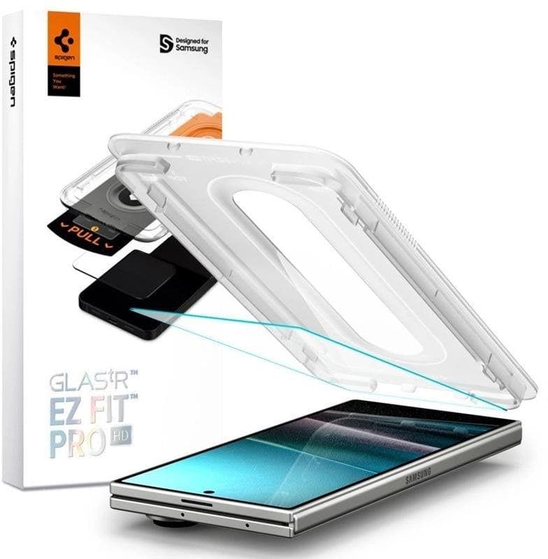 Spigen Glaster Ez Fit Hd Screen Protector For Samsung Galaxy Z Fold 7 8.0" - Agl09580