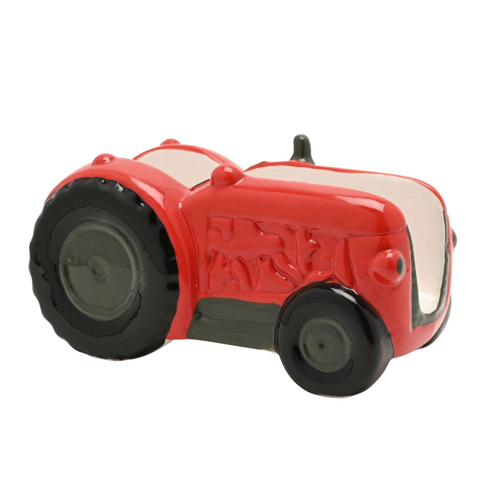 Rackhams Red/Dark/Green Tractor Napkin Holder