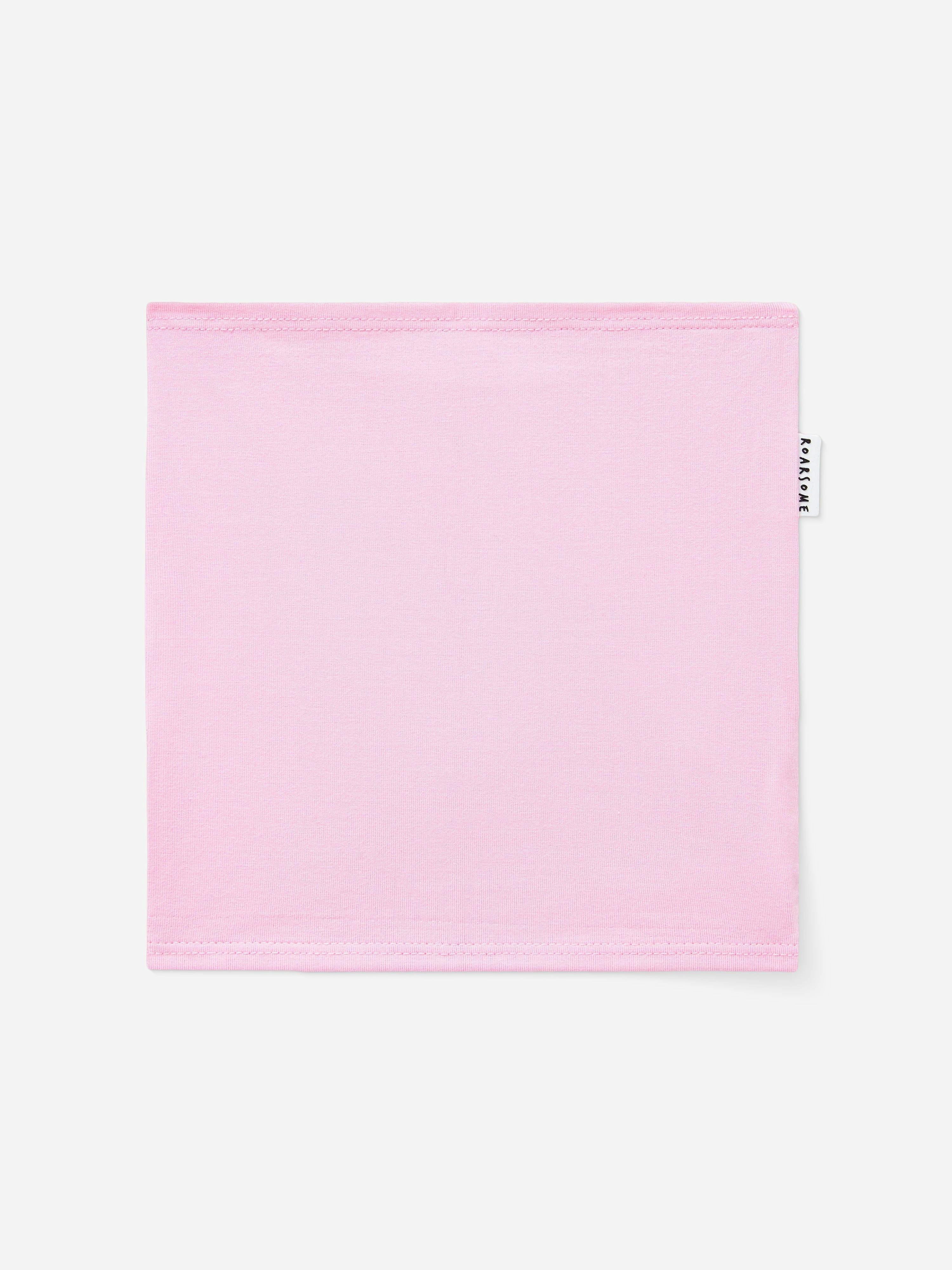 Roarsome Unisex Kids Pink Kids Bamboo Neck Snood In - One Size