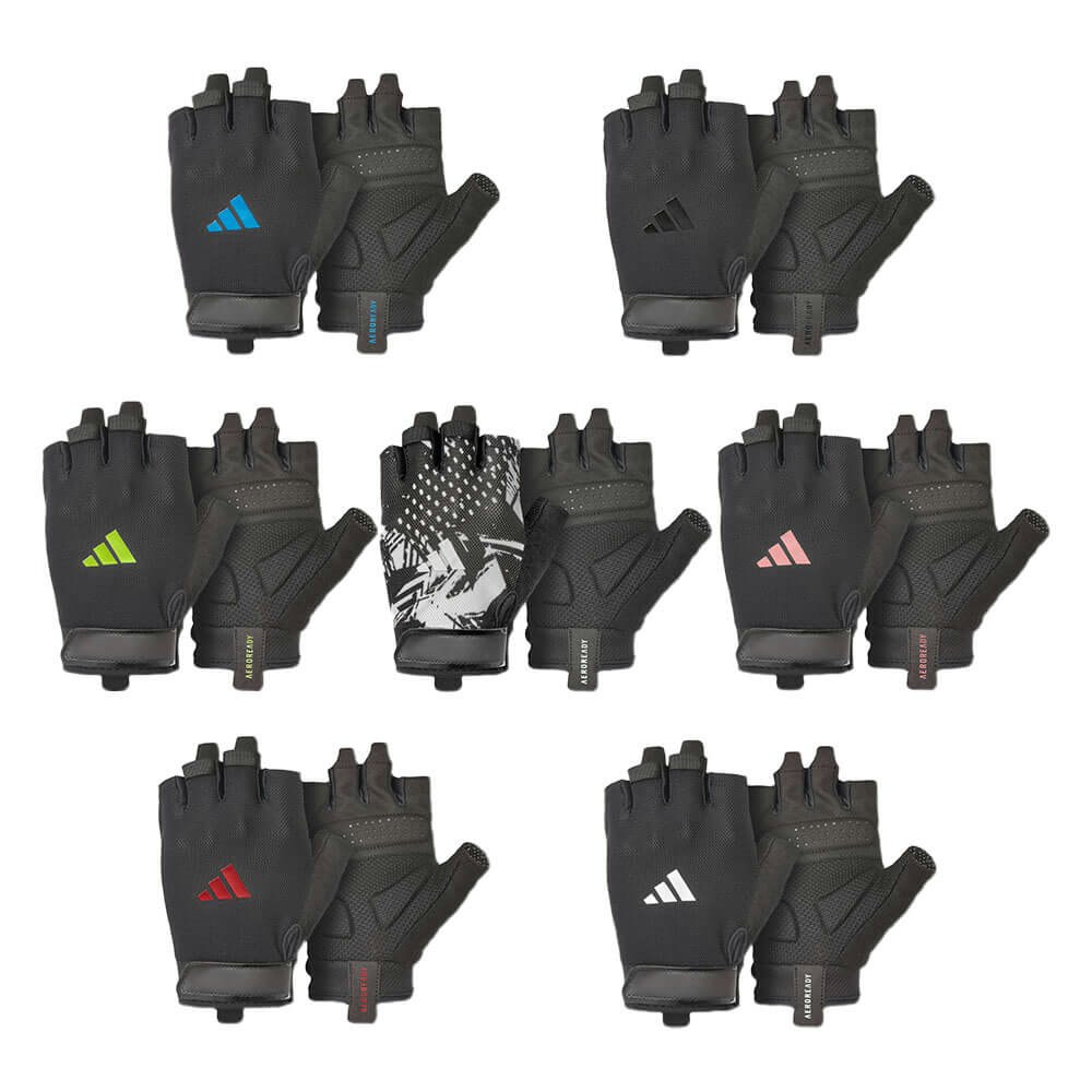 Adidas Pink Essential Training Gloves - S - Mesh