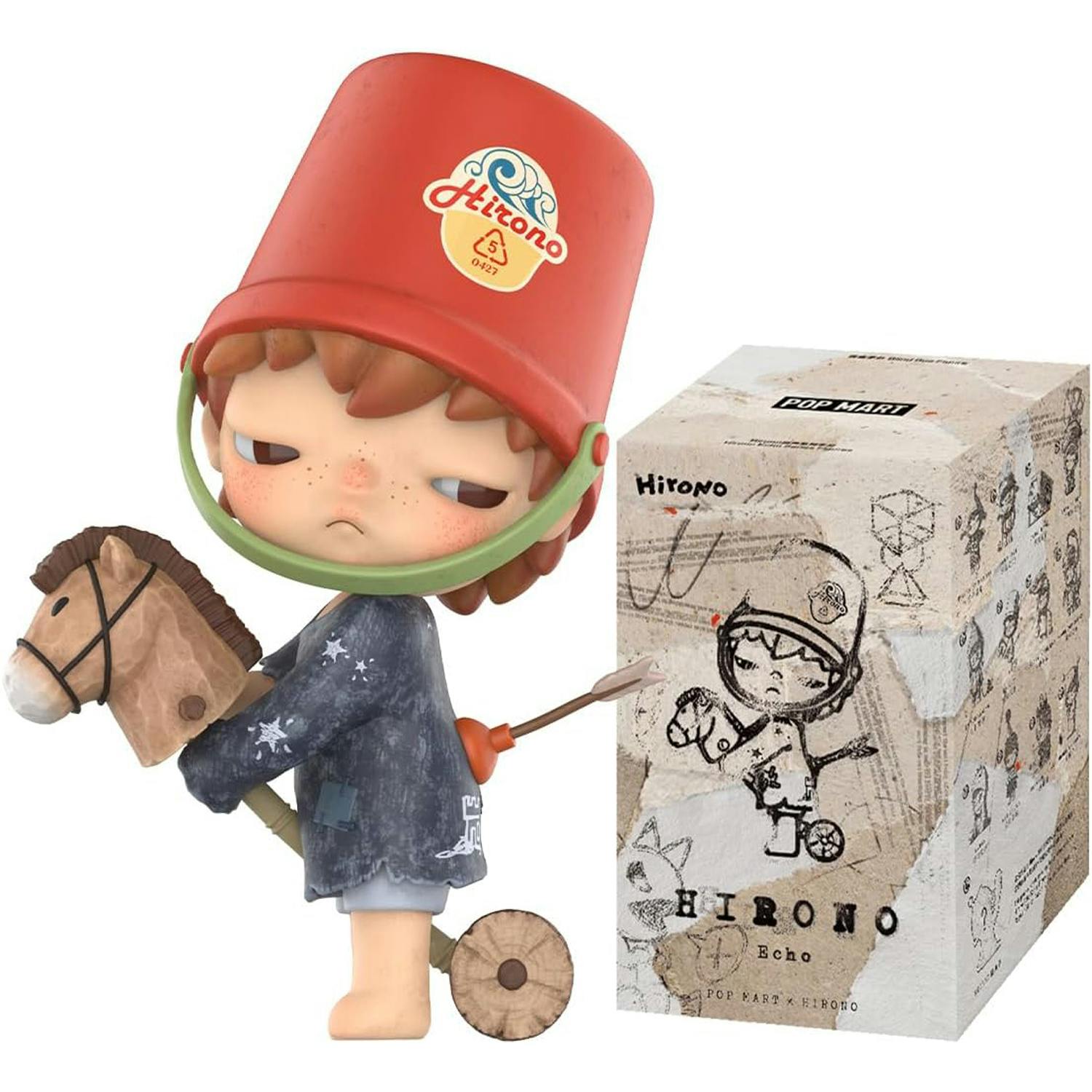 Pop Mart Hirono - Echo Series Figures 1 Blind Box Articulated Character Premium Design Art Toy Figure