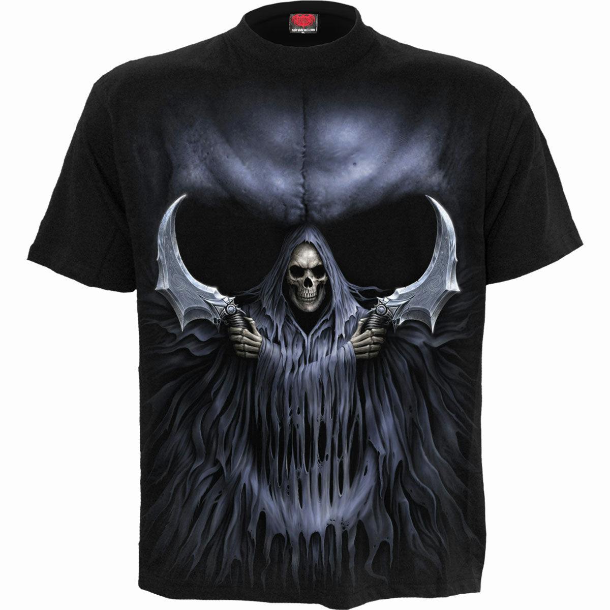 Spiral Direct Black Double Death - T-Shirt - 3XL - Digital