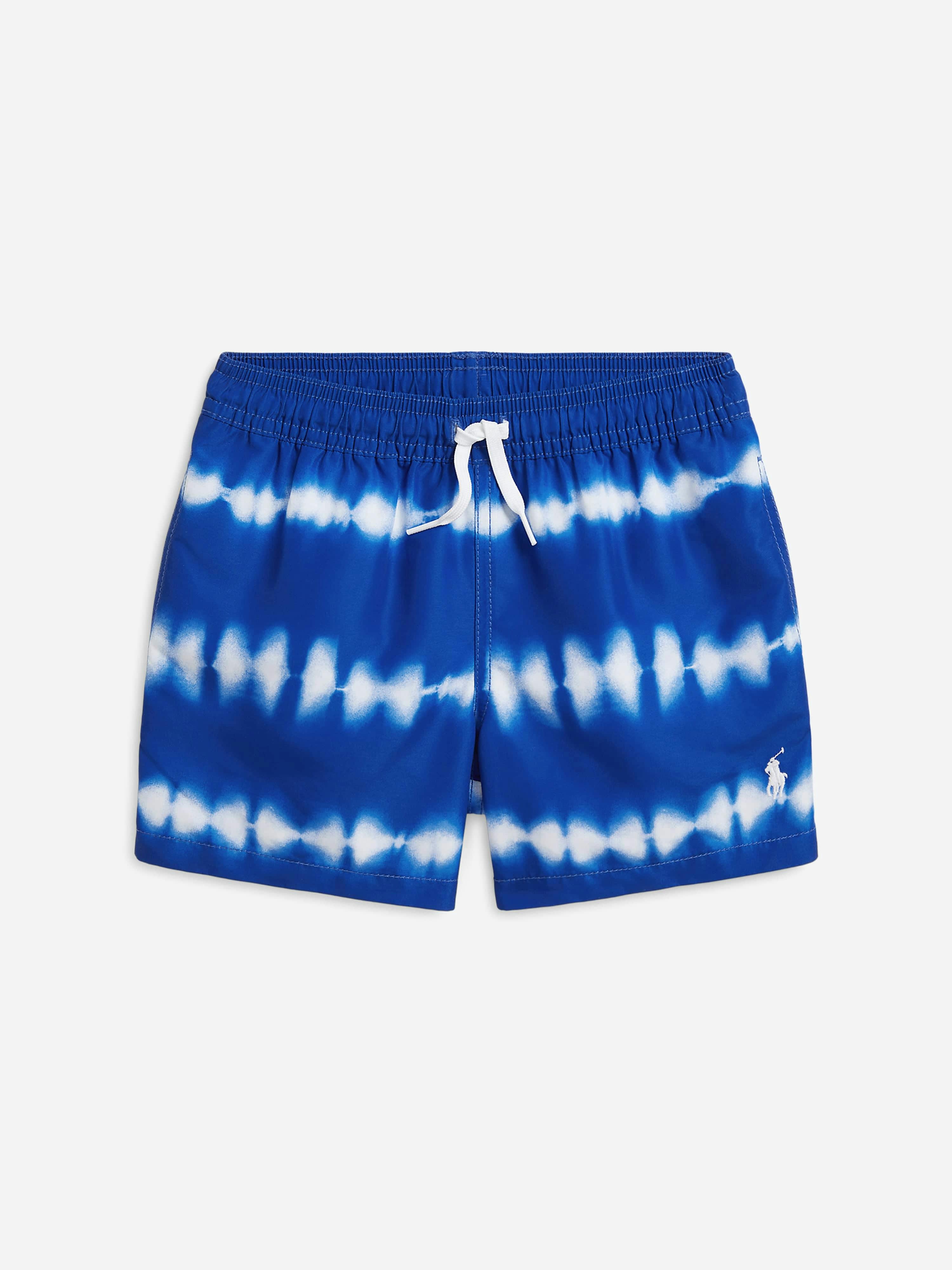 Ralph Lauren Kids Boys Blue Ralph Lauren Logo Swim Shorts In - 18 - 20 Yrs